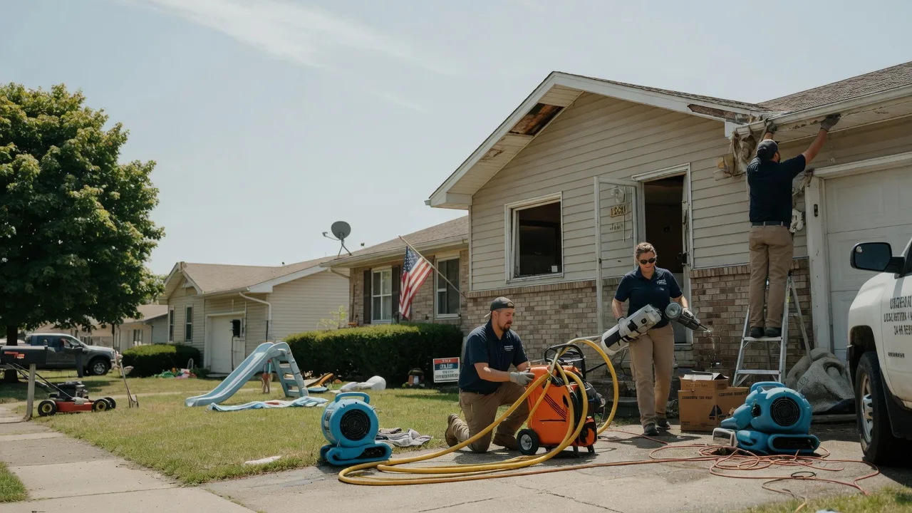 Water Damage Restoration in Milford Center, OH near me